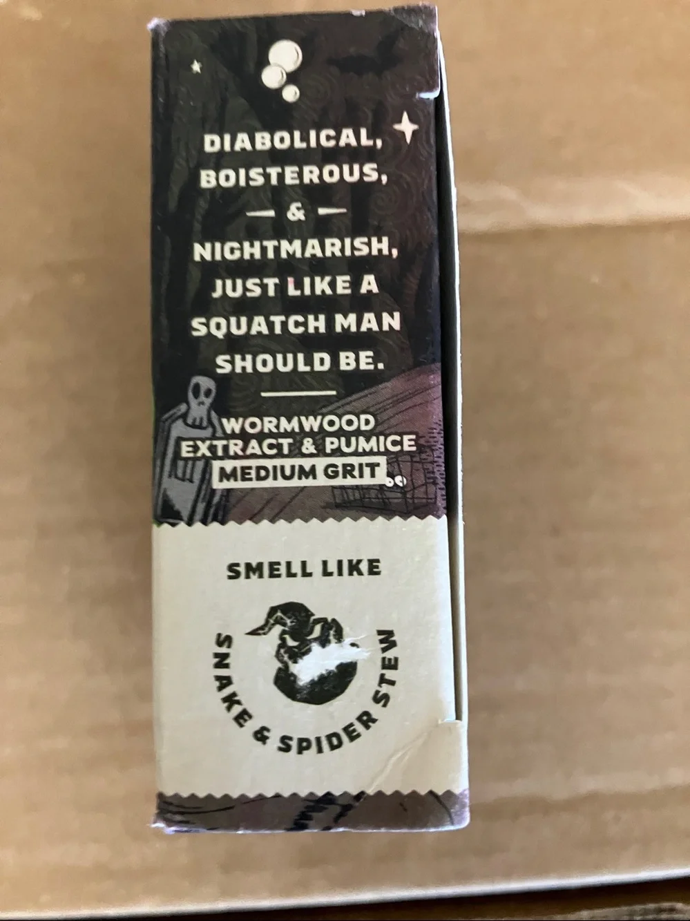 Dr. Squatch Oogie Boogie's Brew Men's Natural Soap Nightmare Before Christmas